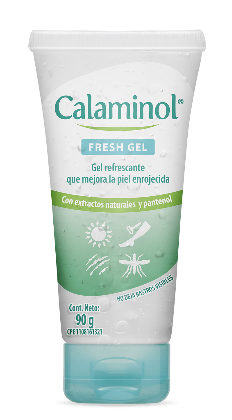 Calaminol Fresh Gel 90g. Gel refrescante para irritación por sol, picadura de insectos, mosquitos, rasurado, roce